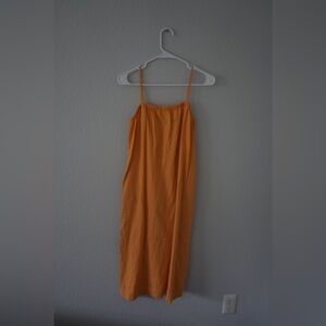 A New Day Linen Midi Dress